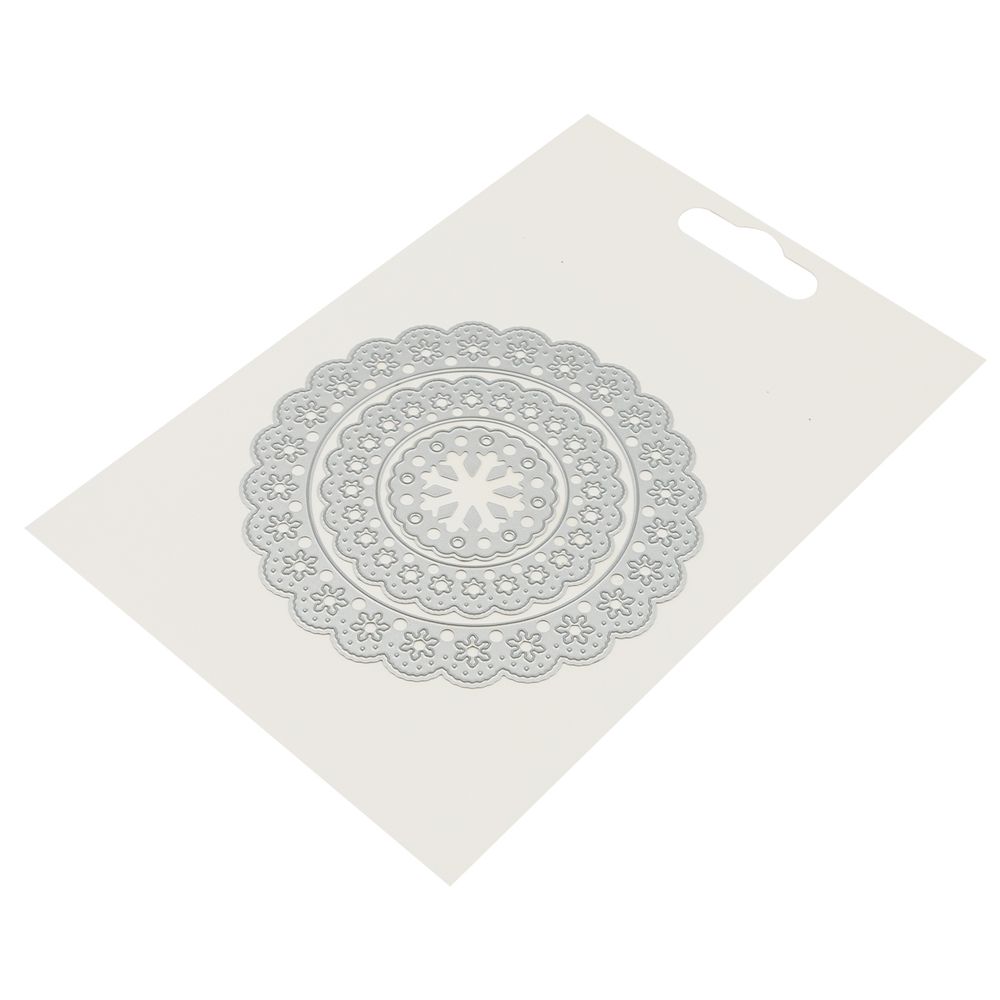Форма для вырубки, Снежинка, 105х105мм, 861-006-015