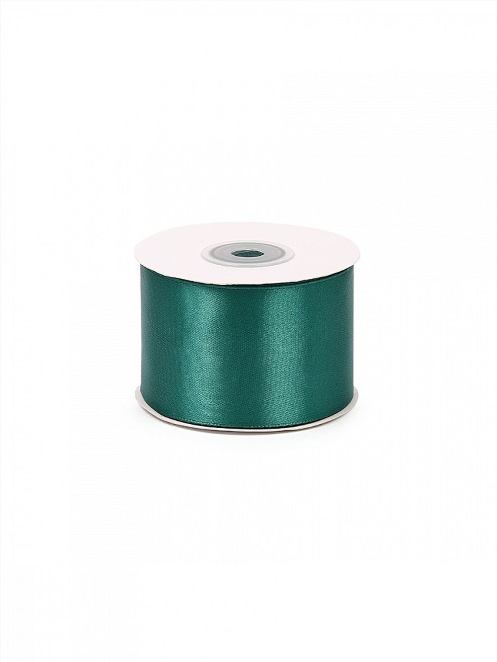 Лента атласная 1-сторонняя 50.0 мм / 22.5±1 метра, 3045 изумрудный, Magic4Hobby