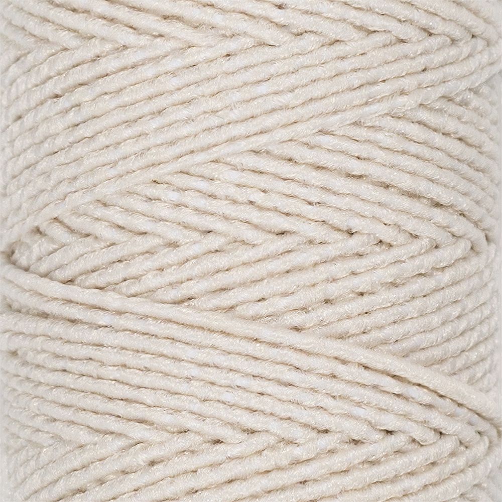 Нитки спандекс ⌀0.6 мм, набор 10 катушек по 25 метров, 453 кремовый, Gamma ET-10