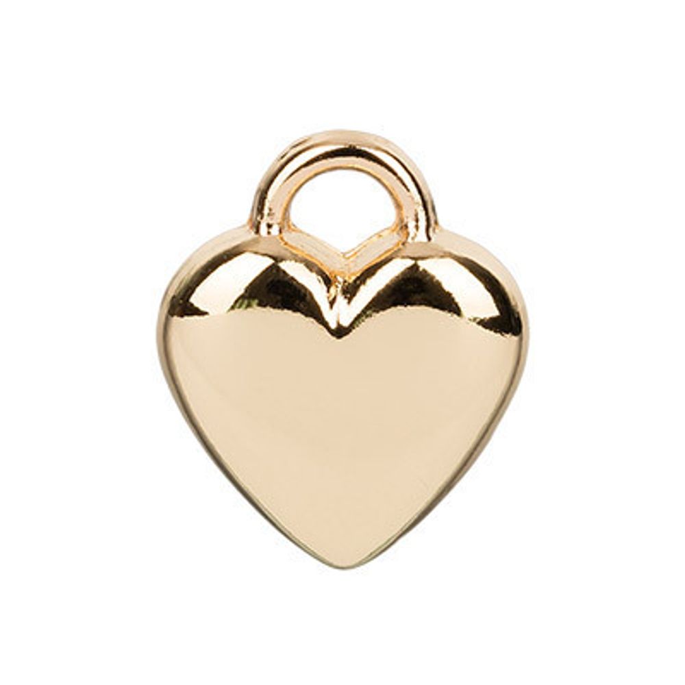 Подвеска для бижутерии 10х12 мм, 10 шт, №30 золото, Blitz PPT011