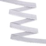 Резинка бельевая (ажурная) 15.0 мм / 50 метров, св.серый, 0315/59