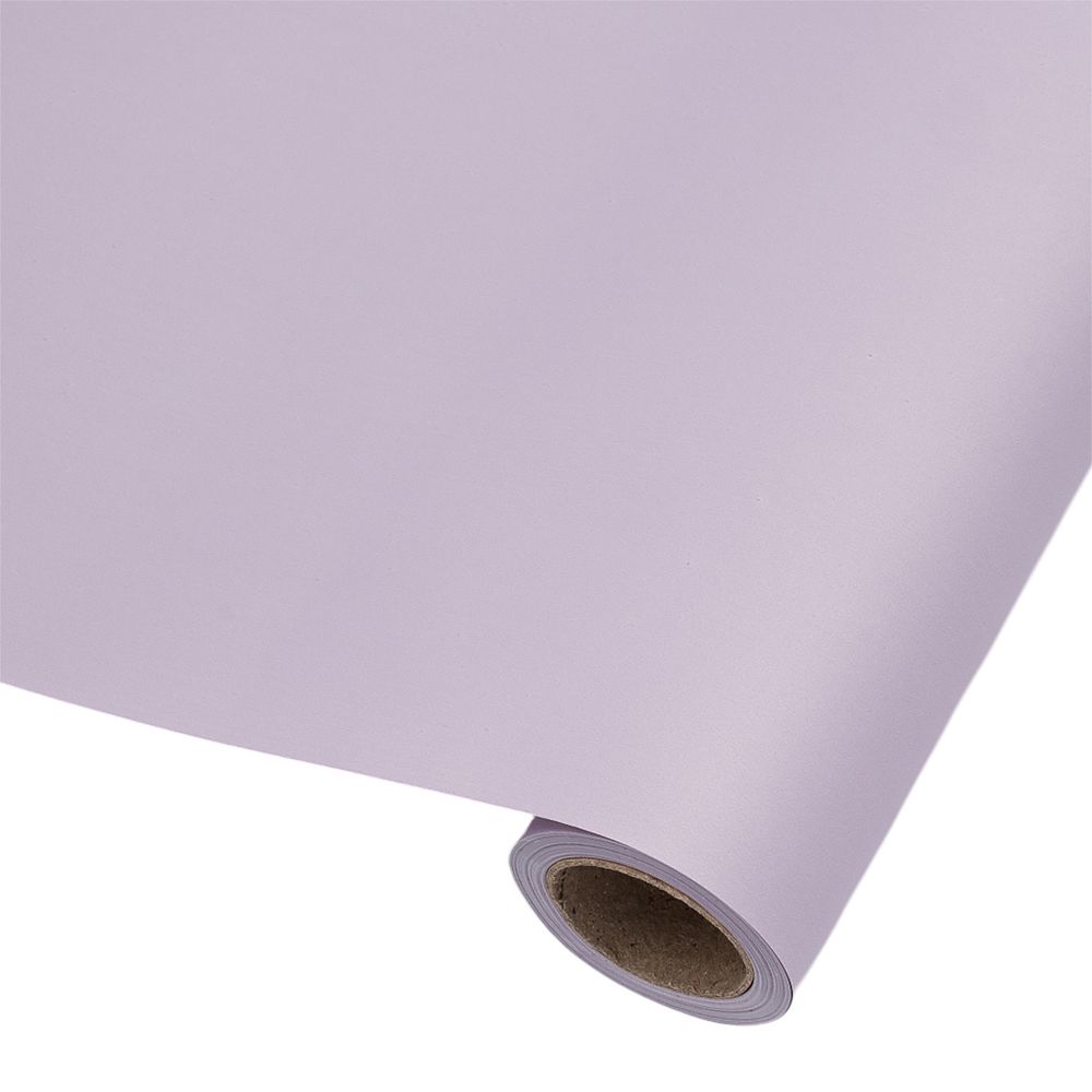 Пленка упаковочная однотонная для цветов и подарков, 65 мкр, 58см / 10м ± 5% (VH2544 пурпурный)