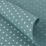 Канва Zweigart Belfast 32 ct, 140 см, 50 метров, 5269 голубой в горошек