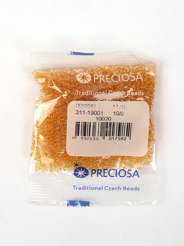 Бисер Preciosa 10/0 (2.3 мм), 50 г, NT цв. 10020/311-19001
