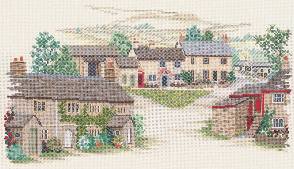 Derwentwater Designs, Yorkshire Village, 40х25 см /TOS/