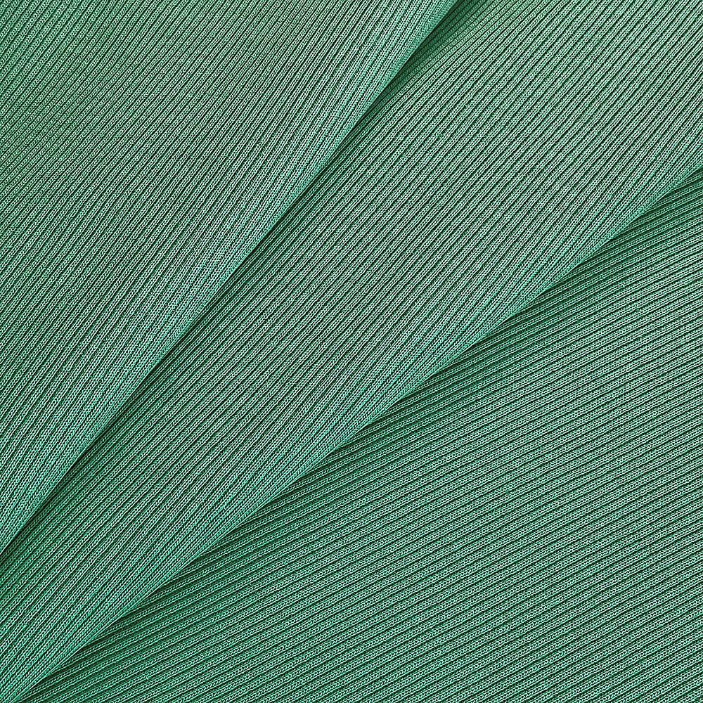 Кашкорсе с лайкрой пенье 400 г/м², 60+60 см / 3 метра, КАШ.400.16-5815.3, малахит