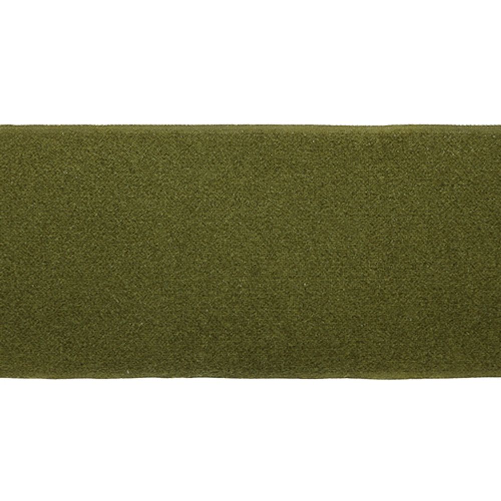 Лента контактная липучка (велкро) пришивная уп. 100 мм / 25 метров, 5049 яр.хаки, ПАРА (крючок+петля), качество "C"