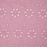 Ткань шитьё (прошва) 285 г/м², 140 см / 10 метров, 14-1904 розовый, Gamma YFAS-3670