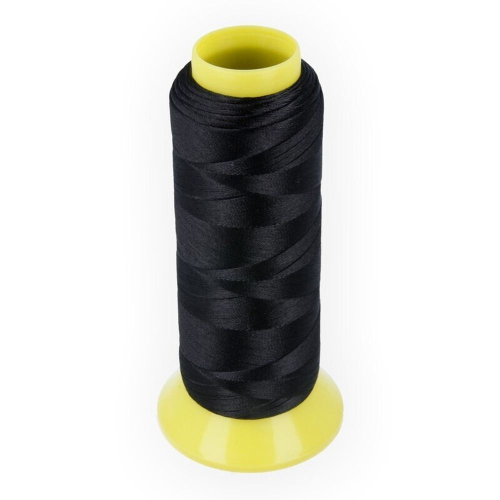 Нитки универсальные особо прочные Gamma 210D/3, 912 м / 1 кат., 000 черный