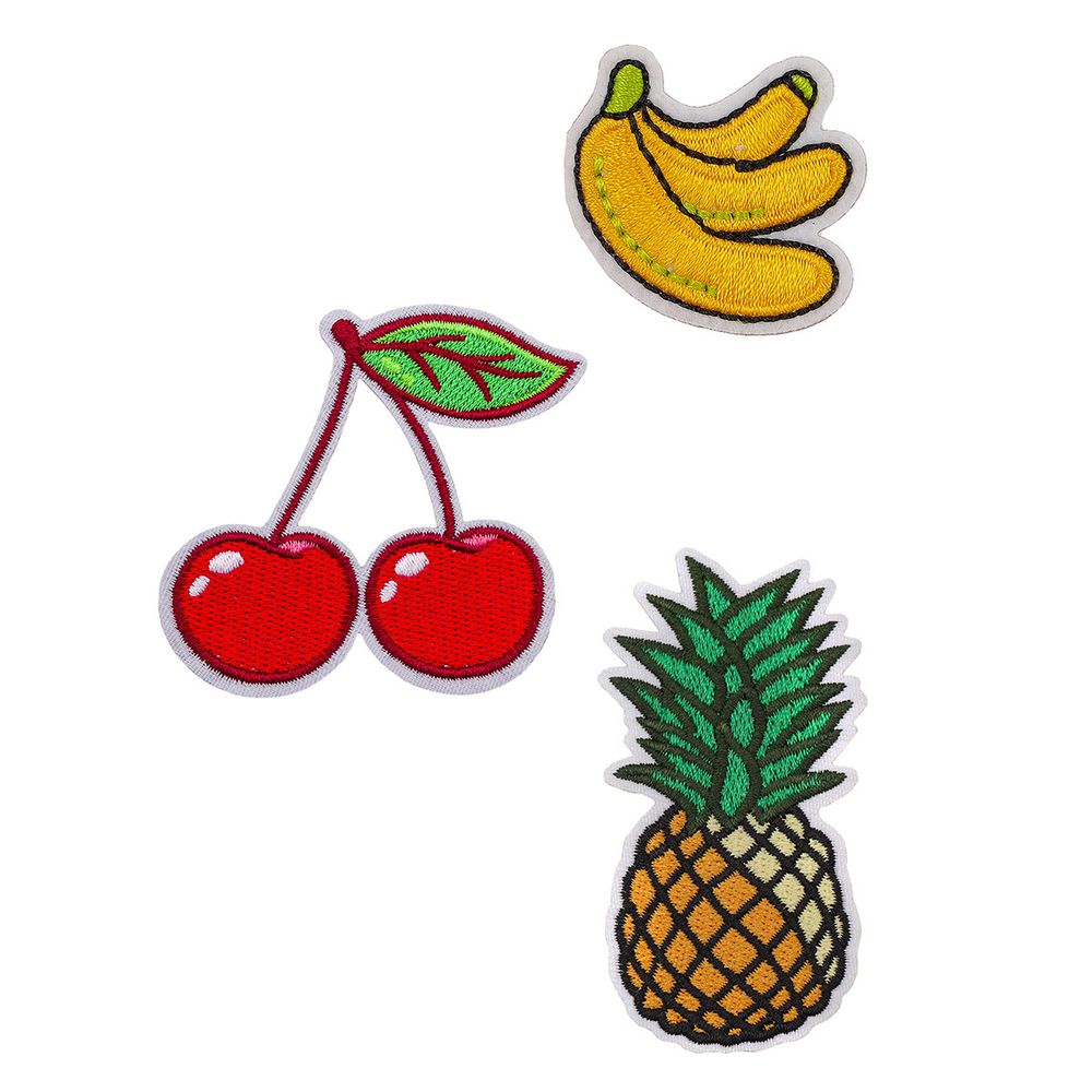 Термоаппликации Фрукты, 3 шт, Hobby&amp;Pro