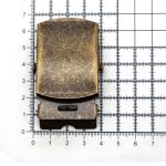 Пряжка ременная металл 35 мм, латунь, 10 шт