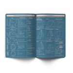 Тетрадь со справочным материалом Лёгким почерком, софт-тач ламинация, A5 48 л. на скобе 65 г/м², белизна 100% 10 шт, клетка, 01839 Лёгким почерком Геометрия, Светоч Т284