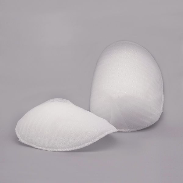 Плечевые накладки (подплечники) реглан 100х130х10 мм, белый, 50 пар