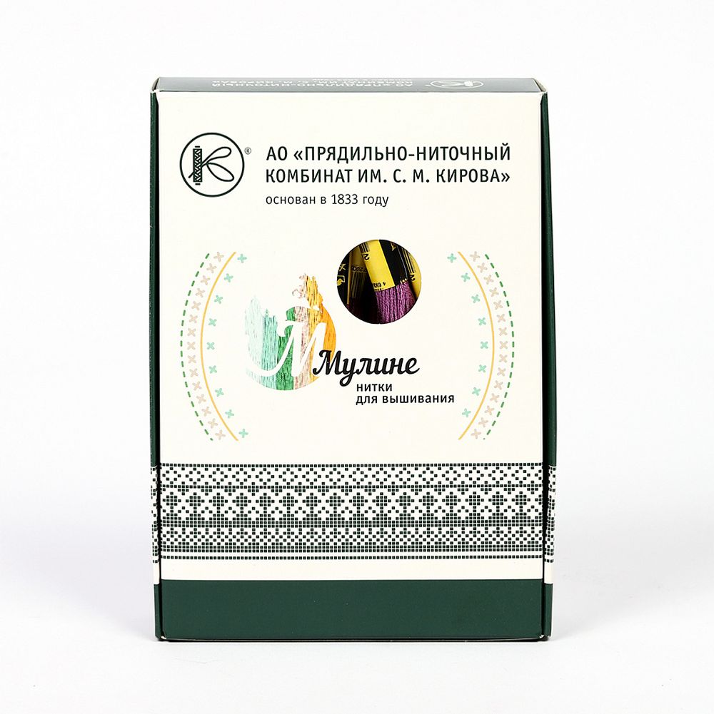 Мулине ПНК им.Кирова цв.2002, 24 мотка по 8 метров