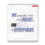 Тетрадь ученическая общая, твин лак, A5+ 48 л. на скобе, белизна 100%, 10 шт, клетка, 000337 Без правил, Светоч 48ТСК5_8_3_1