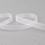 Лента капроновая (органза) 10.0 мм / 22.8±1 метра, 001 белый, Blitz OR-10