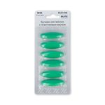 Булавки английские пластик 36 мм, 6 шт, 06 зеленый, Blitz BUD-006