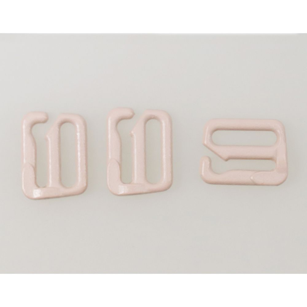 Крючки для бюстгальтера металл 10.0 мм, 168 серебристый пион, Arta, 50 шт