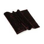 Плюш винтажный М-4008, КЛ22978 50х50см, т.шоколад 100% п/э