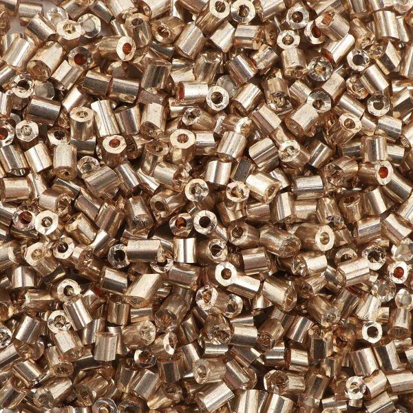 Рубка Astra&Craft 11/0 (2.1 мм), 150 г (10х15 г), цв. 1107-О золото/металлик)