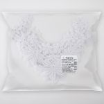 Пришивная кружевная вставка 170 мм, гипюр, 10 шт, Турция, белый, Gamma GIC-23-01