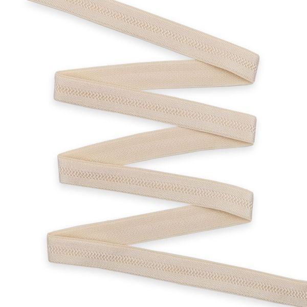 Резинка бельевая (бретелечная) 12.0 мм / 50 метров, бежевый, (ML207.012)