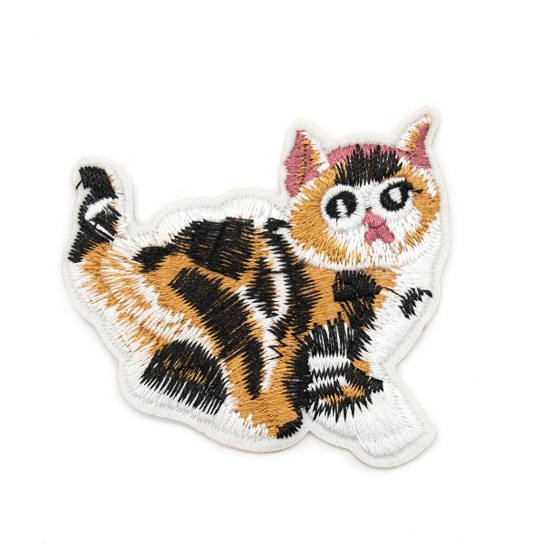 Термоаппликация Трёхцветная кошка, 7,5х6,5см, Hobby&Pro