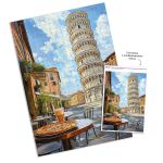 Пазл 1000 элементов, PZL-1000/97 Вид на Пизанскую башню, Фрея