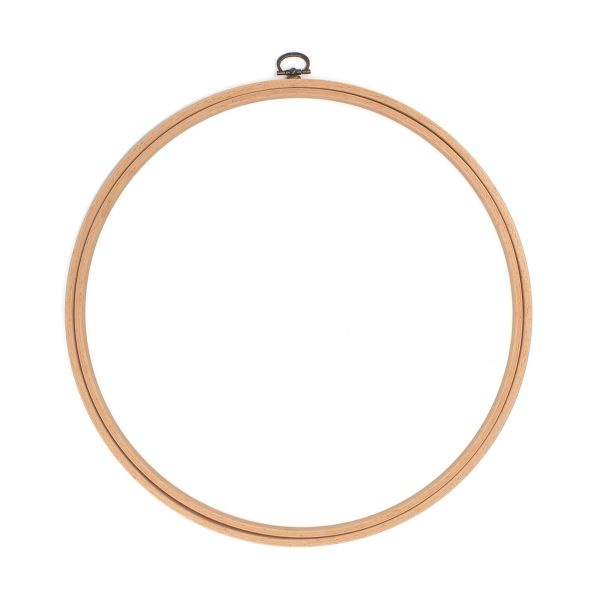 Пяльца-рамка круглые деревянные 31см, Nurge Hobby