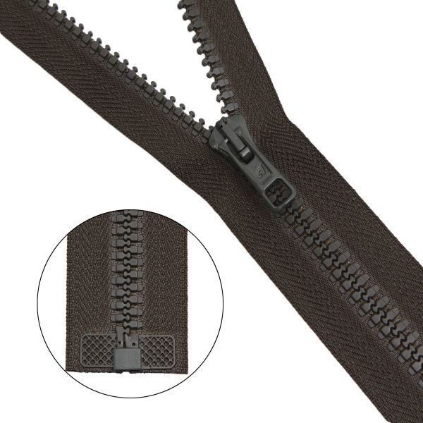 Молния трактор Arta Т6 (6 мм) 1 зам., разъем., 50 см, цв. 175 т.хаки, уп.5 шт