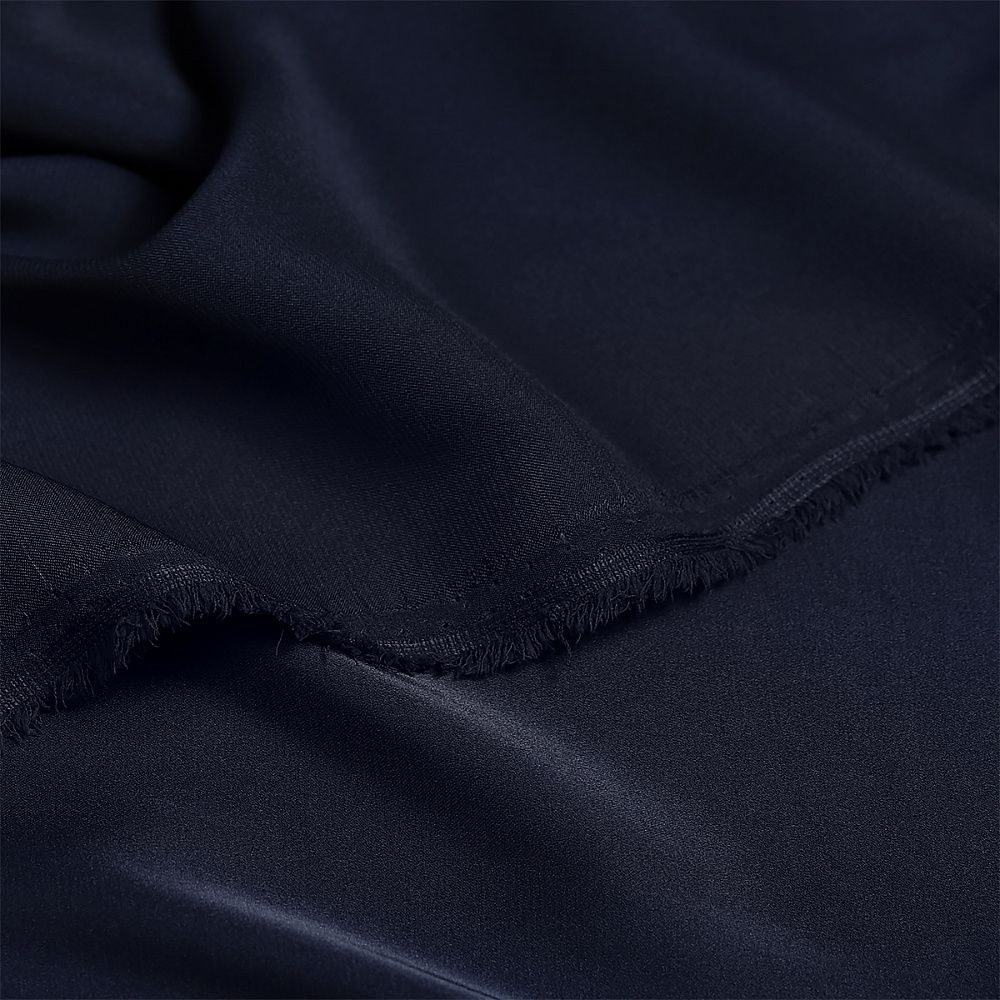 Шелк Армани 90 г/м², 150 см / 25 метров, TBYArm-032, цв.32 синий (сапфир)