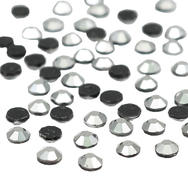 Стразы термоклеевые, 2,9мм, ss10, 288 шт/уп, Cristyle (139 silver)