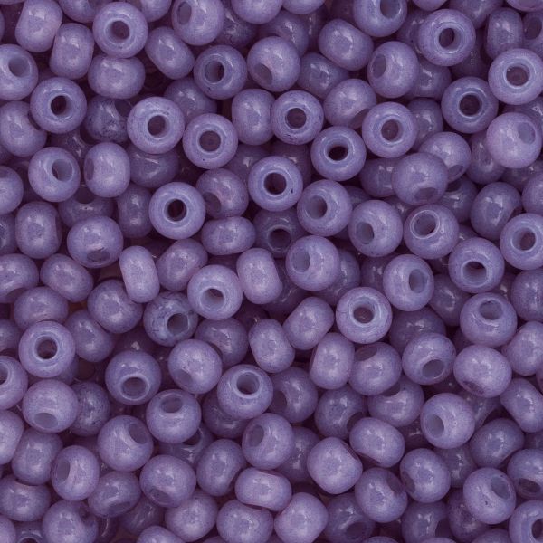 Бисер Preciosa эффект алебастра 10/0, круг.отв., 100 г (5х20 г)