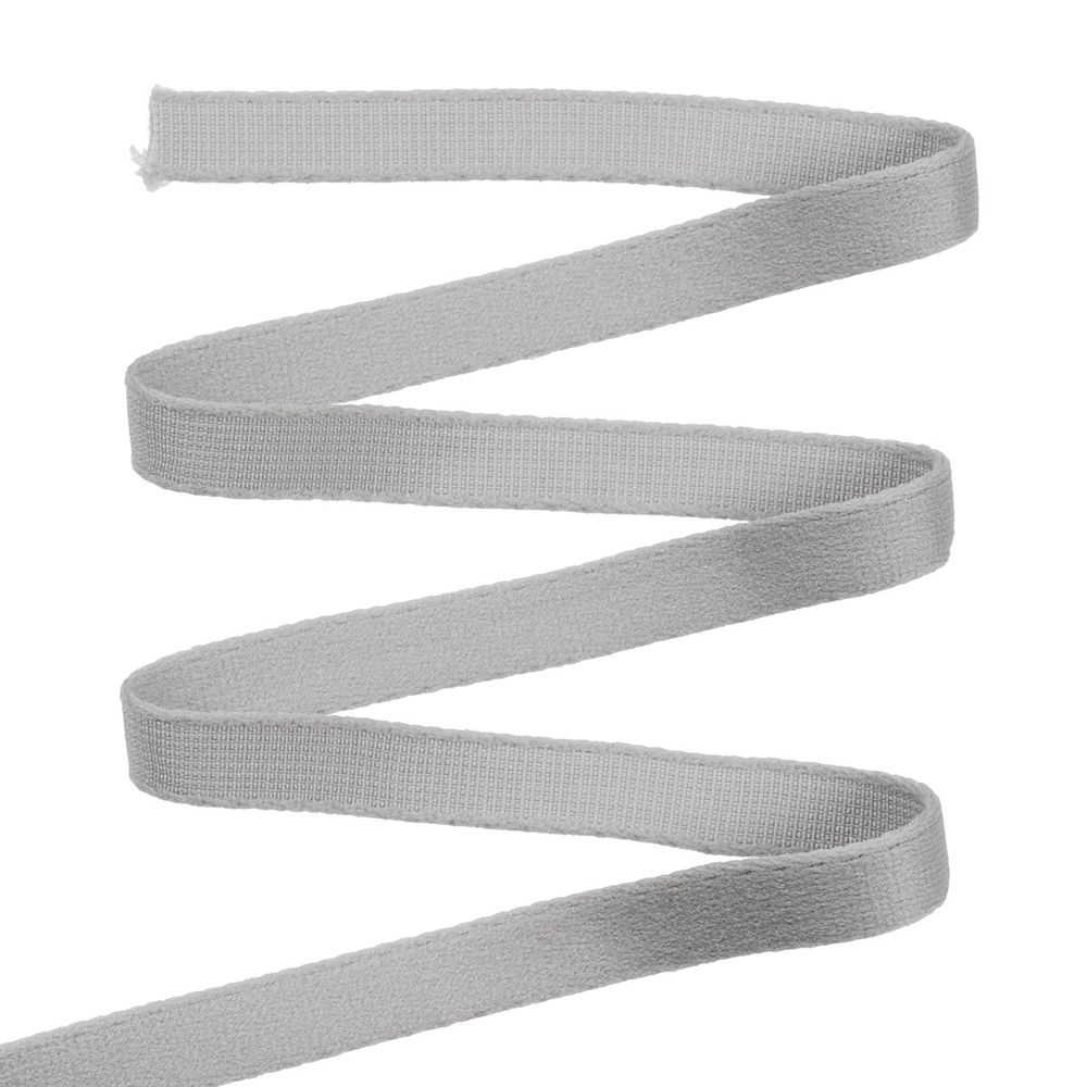 Лента тоннельная (чехол для косточек) 10.0 мм / 25 метров, №006 серый, Blitz BTT-10