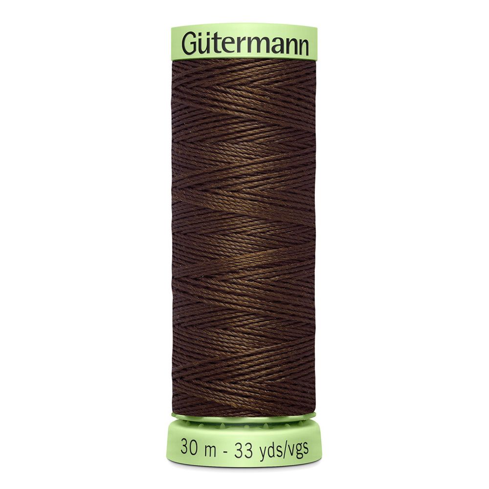 Нитки отделочные Gutermann Top Stitch, 30м, 694 кофейный, 5 катушек