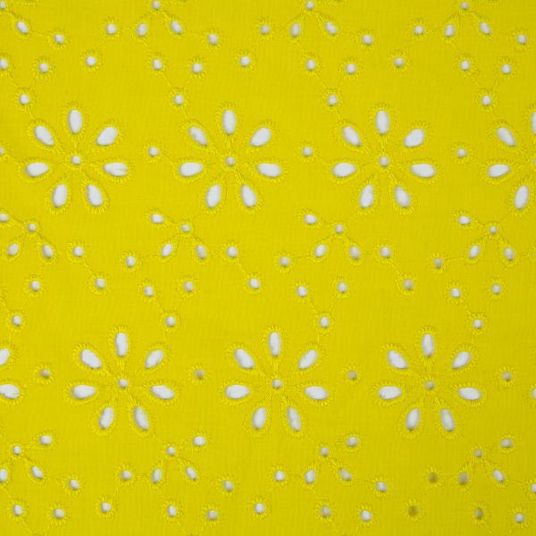 Ткань шитьё (прошва) 285 г/м², 140 см / 10 метров, 12-0643 желтый, Gamma YFAS-3670