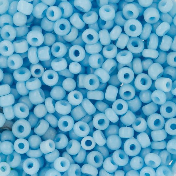 Бисер Zlatka 11/0 (2.1 мм), 100 г (10х10 г), №0043 яр.голубой, GR