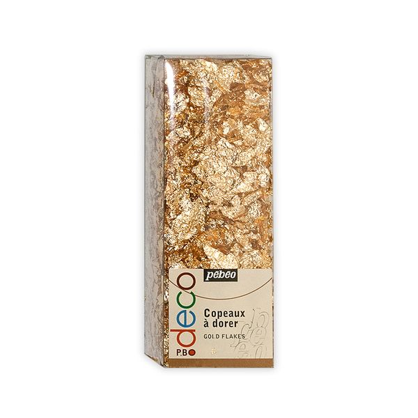 Поталь в хлопьях, 094218 золото, Pebeo