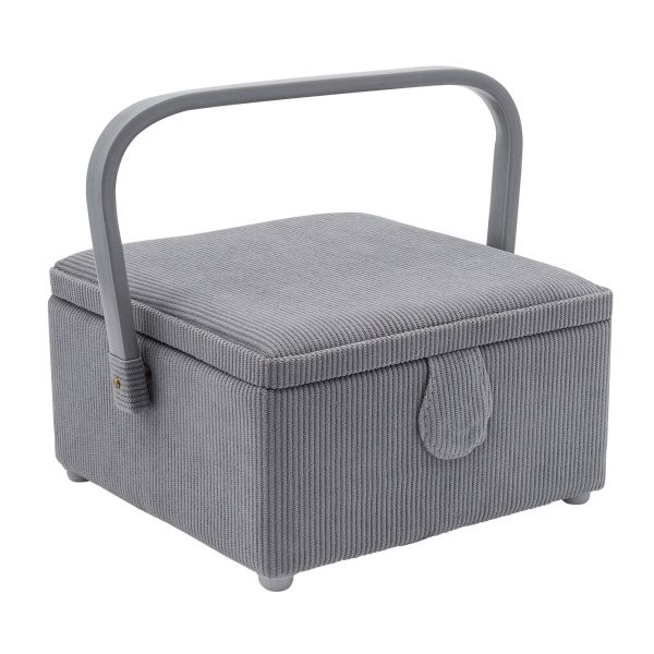 Шкатулка малая, декоративная, серый, вельвет 20х20х11см, MRS/629-PVC-Tray