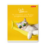 Тетрадь ученическая общая, A5+ 96 л. на скобе 60 г/м², белизна 100%, 5 шт, клетка в термоусадочной пленке, 000790 Улыбмяус, Светоч 96ТЕТк-001