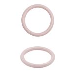 Кольца для бюстгальтера пластик ⌀15.0 мм, C344 пудровый, 100 шт