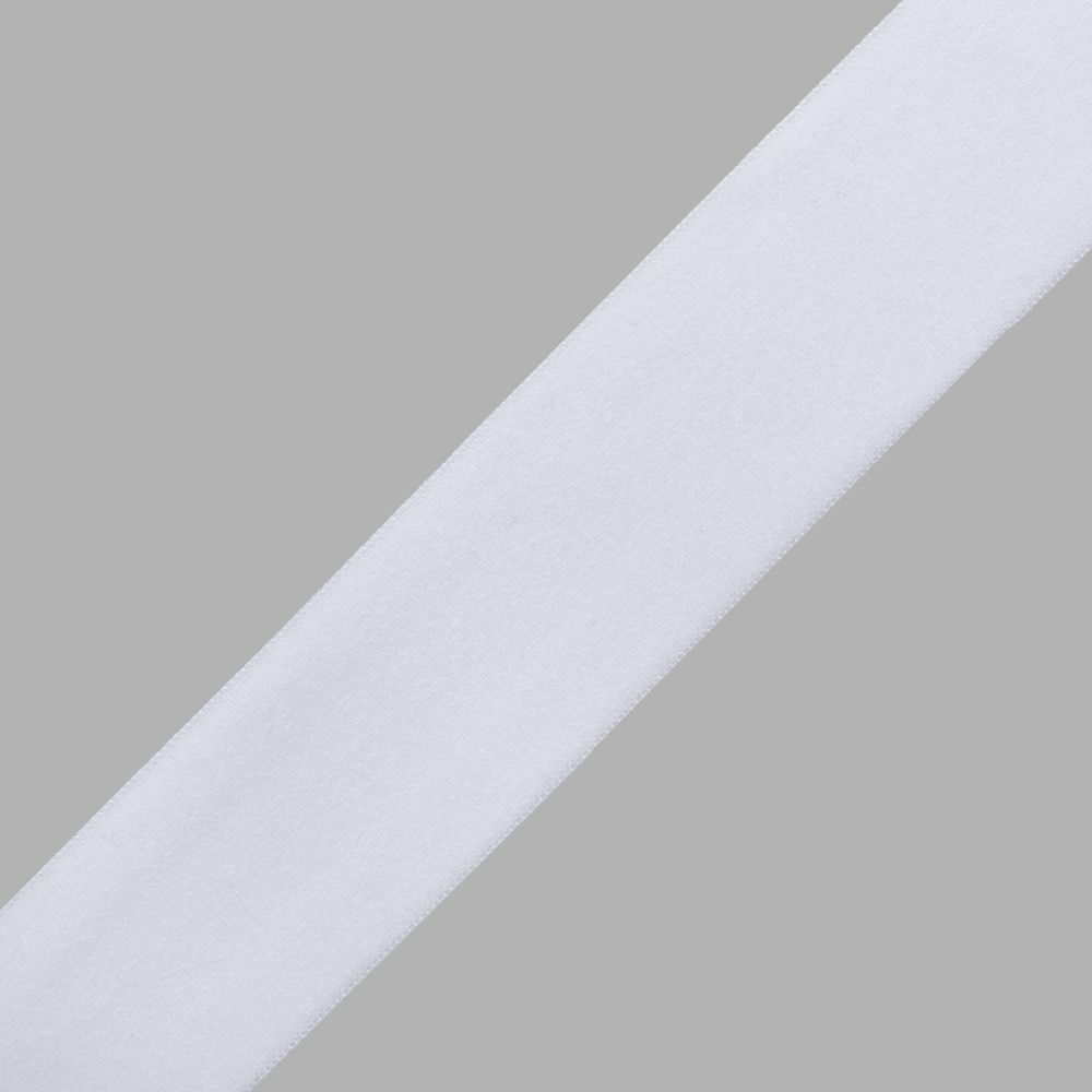 Резинка бельевая (окантовочная) 30.0 мм / 50 метров, тканая, отбеленный, 124030/1