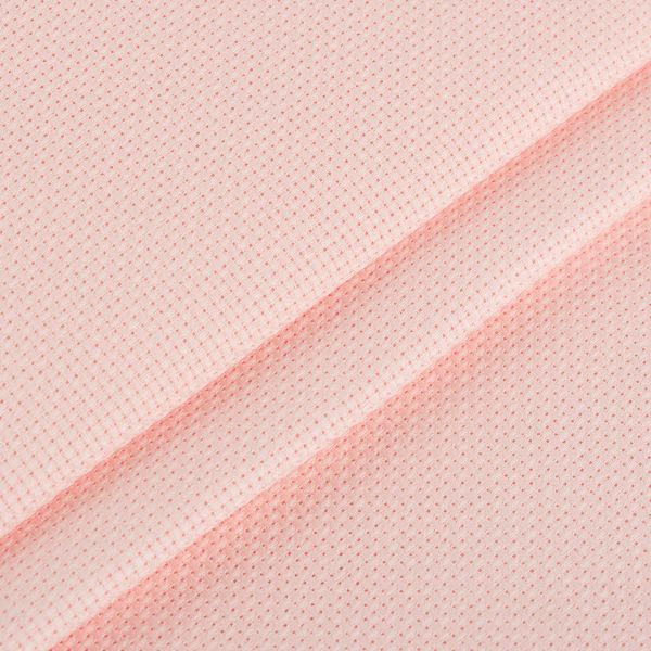 Канва Aida 14 ct, 150х100 см, 100% хлопок, св-розовый, Gamma K04