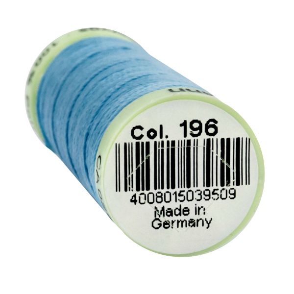 Нитки отделочные Gutermann Top Stitch, 30м, 196 бледно-лазурный, 5 катушек
