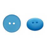 Пуговицы на 2 прокола 28L (18мм), пластик (col.18 морская волна), CR-K18M, 144 шт