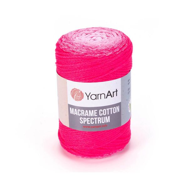 Пряжа YarnArt (ЯрнАрт) Macrame Cotton Spectrum / уп.4 мот. по 250 г, 225м, 1311