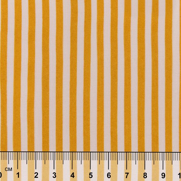 Ткань для пэчворка PEPPY БАБУШКИН СУНДУЧОК ФАСОВКА 100х112 см, 140±5 100% хлопок, БС-16 полоска ярко-желтый, Peppy БАБУШКИН СУНДУЧОК