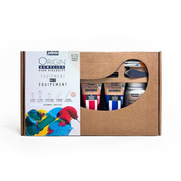 Краска акриловая Equipment Kit матовая 6 цв. по 60 мл, Pebeo, 817432