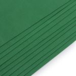 Фоамиран EVA-1010, 10 шт, 20х30 см, 1 мм., Astra&Craft (ZK-017/BK014 т.зеленый)