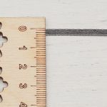 Лента атласная 2-сторонняя 3.0 мм / 100±2 метров, (153 т.серый), Globus